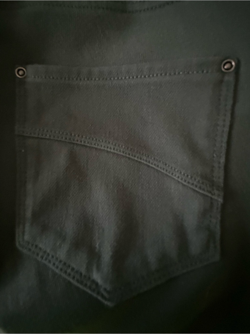 Faded Glory Mountain Green Skinny Stretch Jeans Women’s Size L(12-14) - Picture 3 of 5